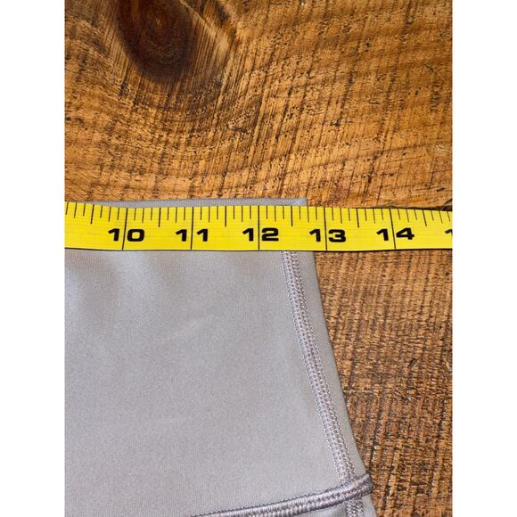 Lululemon Wunder Under Light Gray Pant High Rise Tech Mesh Leggings Size 8 - Picture 3 of 8